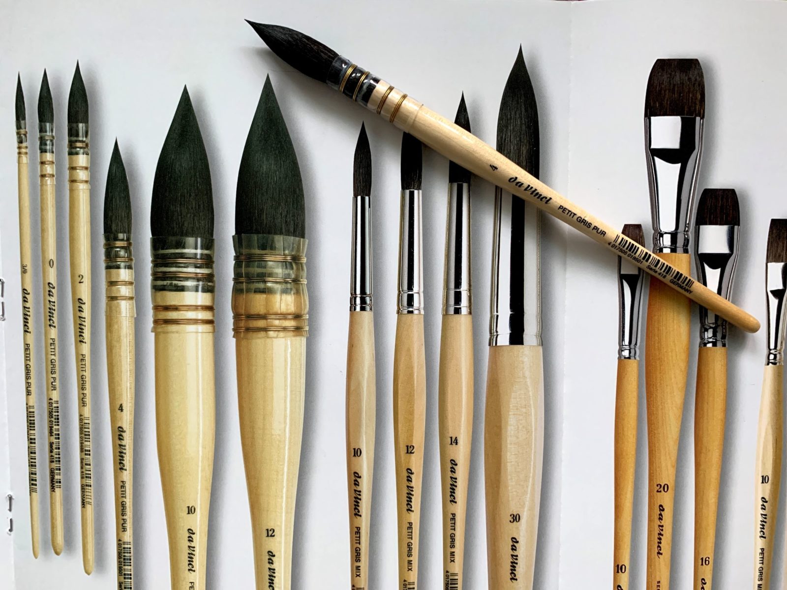 How Da Vinci Watercolour Brushes are Made - Jackson's Art Blog