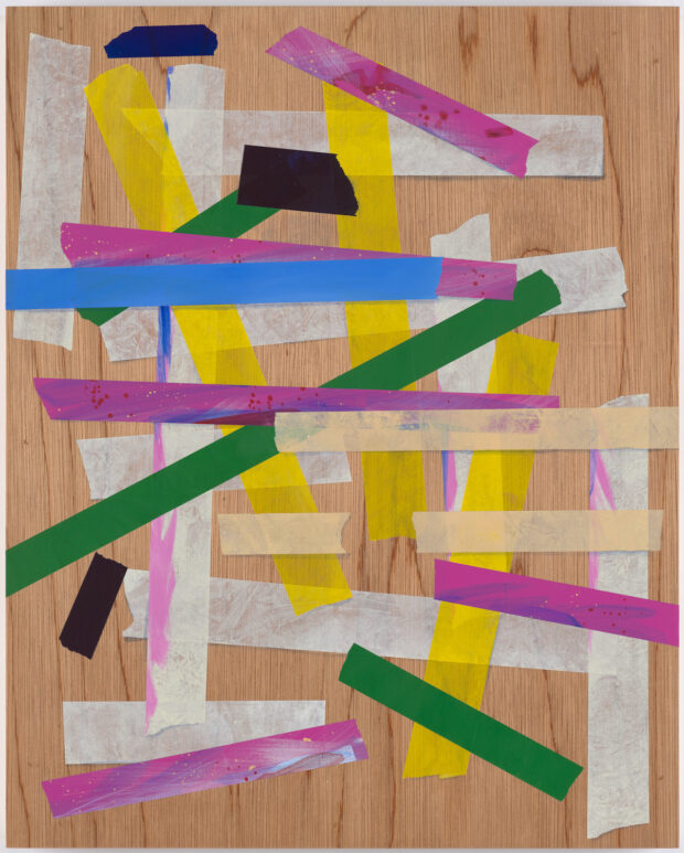 All the Tape Left Over From My Last Painting. Alastair Gordon. Jackson’s Painting Prize.