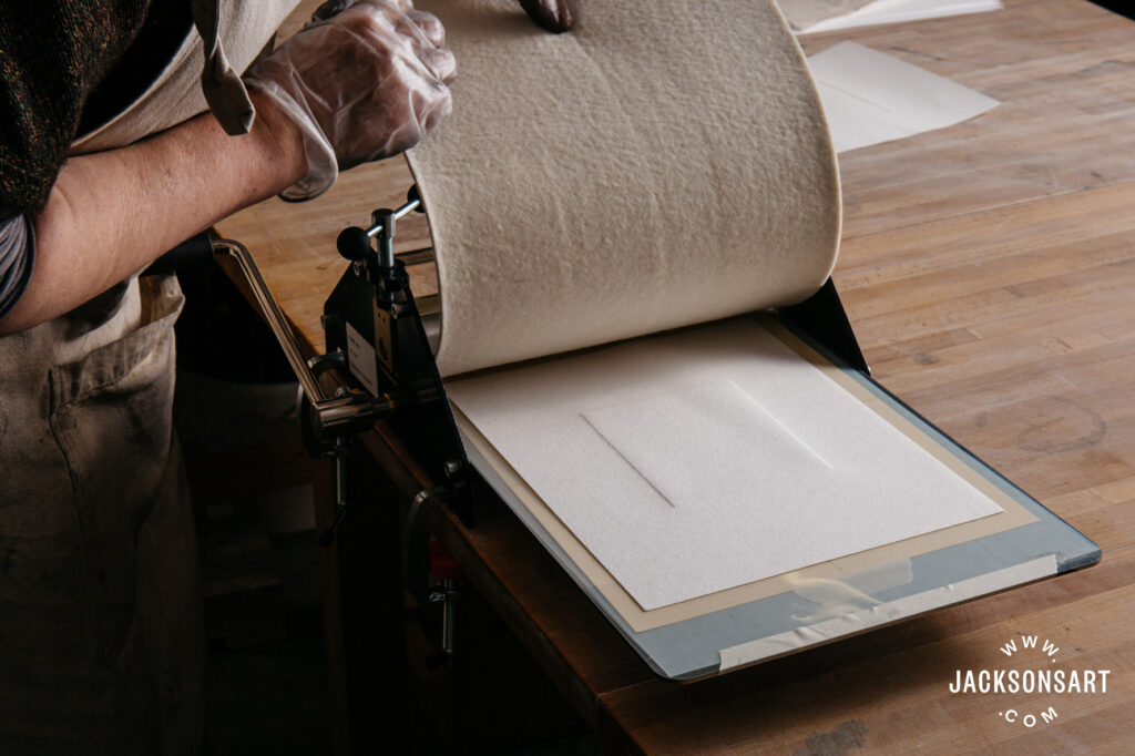 Intaglio Printing with the Fome Etching Press Jackson's Art Blog