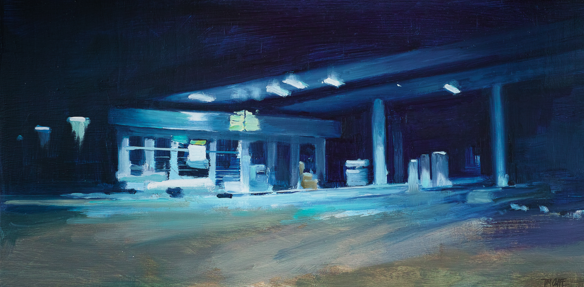 Blue Servo Drive By. Tim Goffe. Jackson’s Painting Prize.