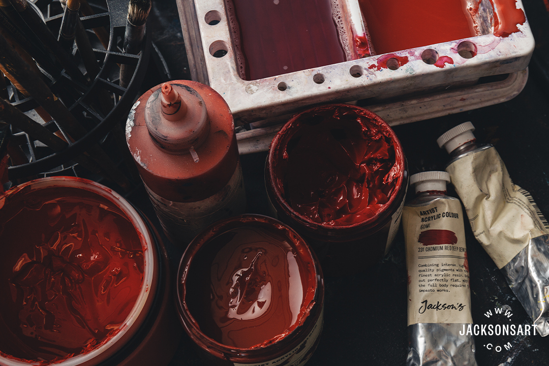 Colour Mixing: Eight Reds in Six Restricted Palettes - Jackson's Art Blog