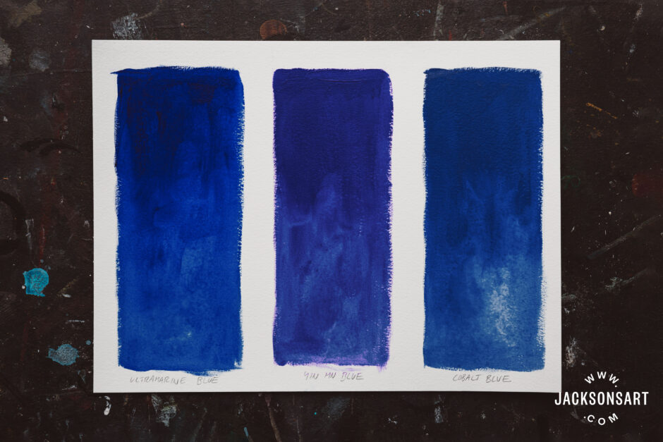 YInMn Blue the Newest Blue Pigment Jackson's Art Blog