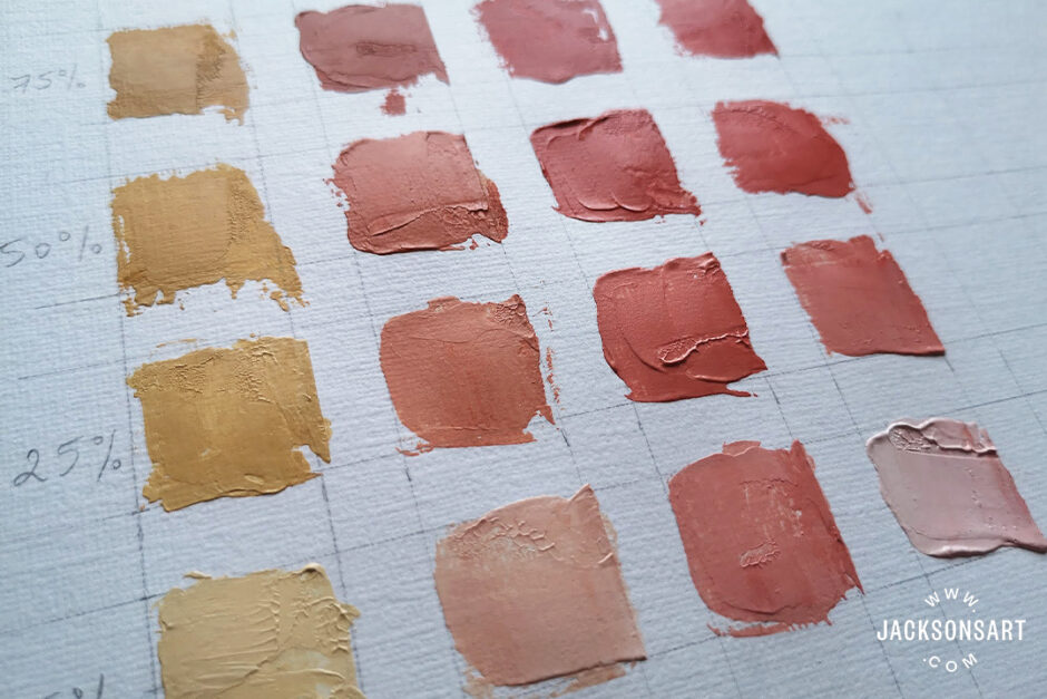 Colour Mixing Exploring the Zorn Palette Jackson's Art Blog