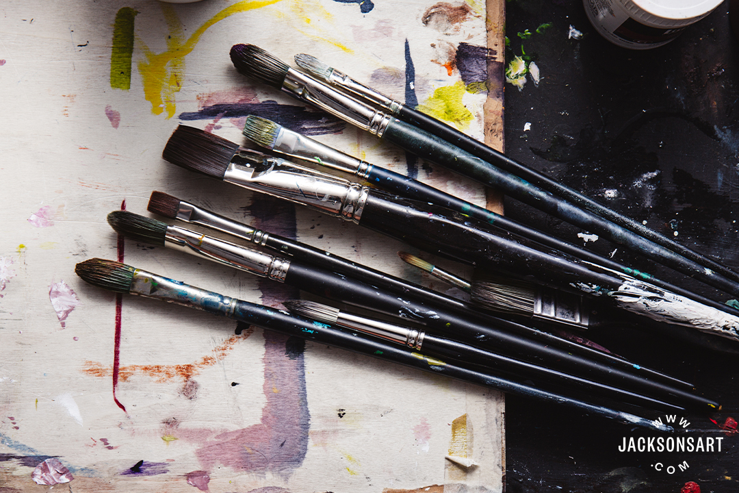 Artists Brushes Explained - Jackson's Art Blog