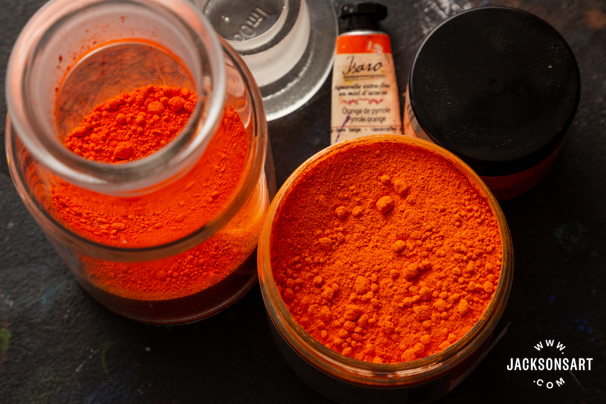 Pigment Colour Index Orange Pigments Jackson's Art Blog