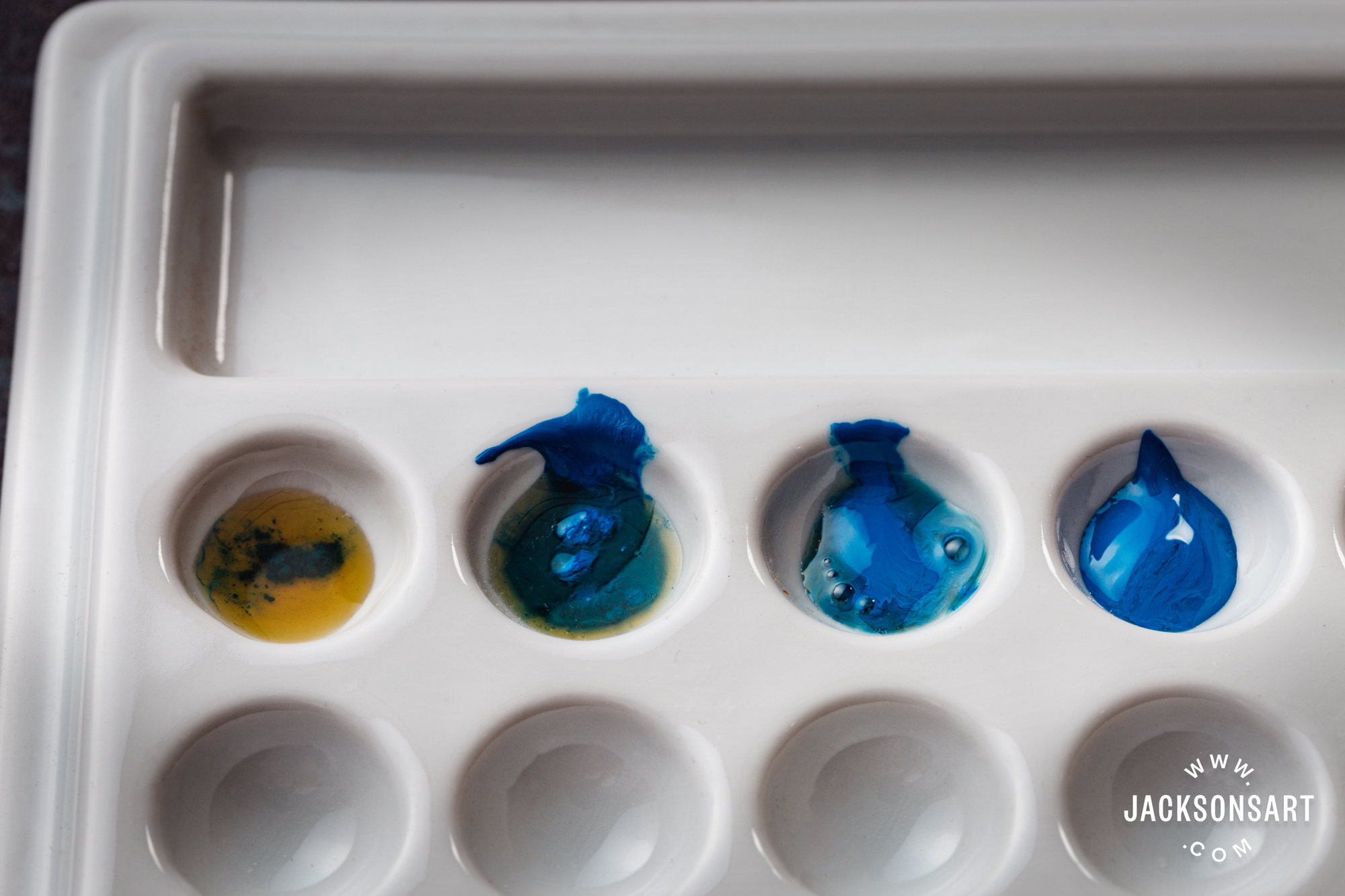 watercolour tubes