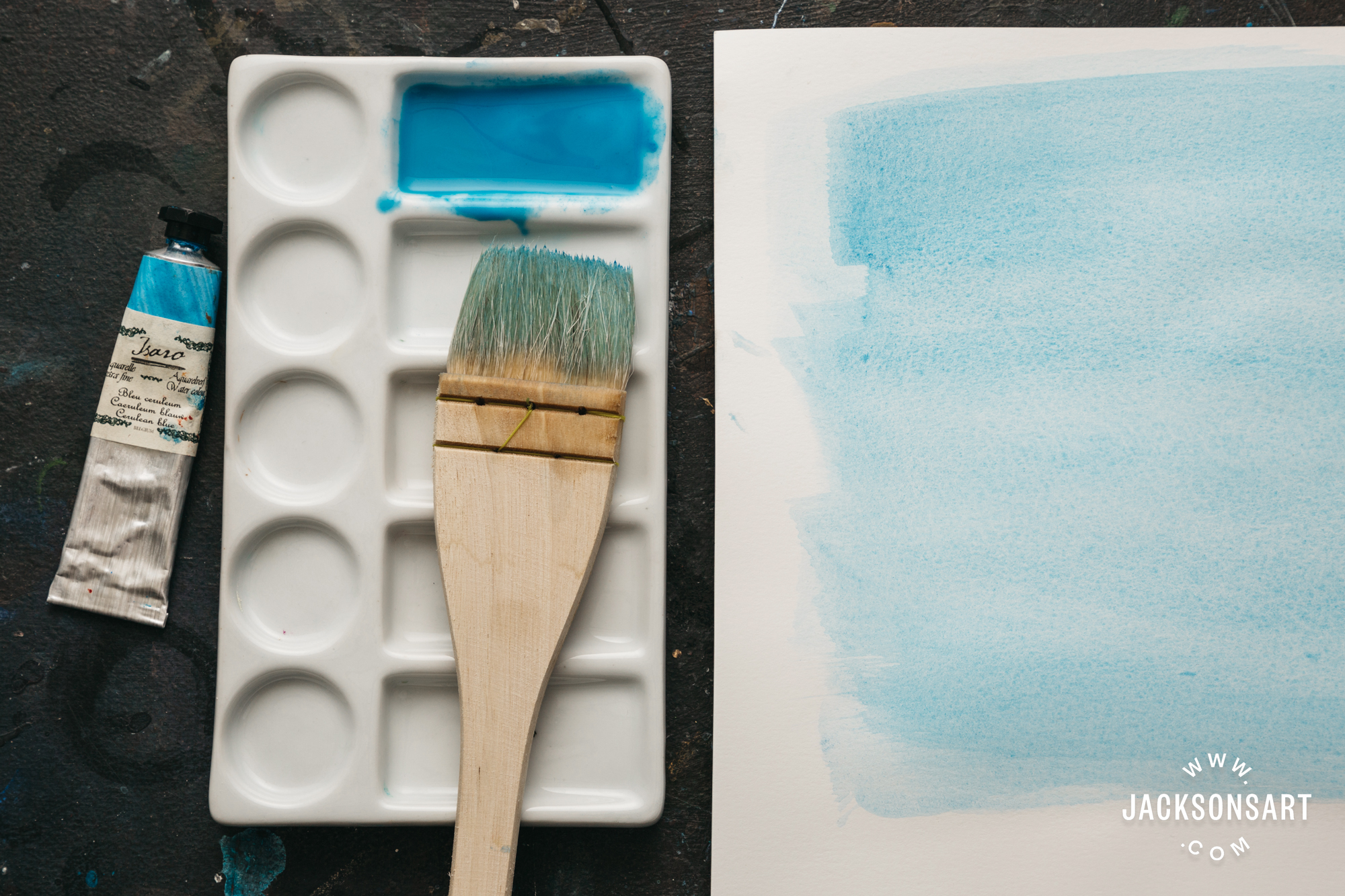watercolour tubes