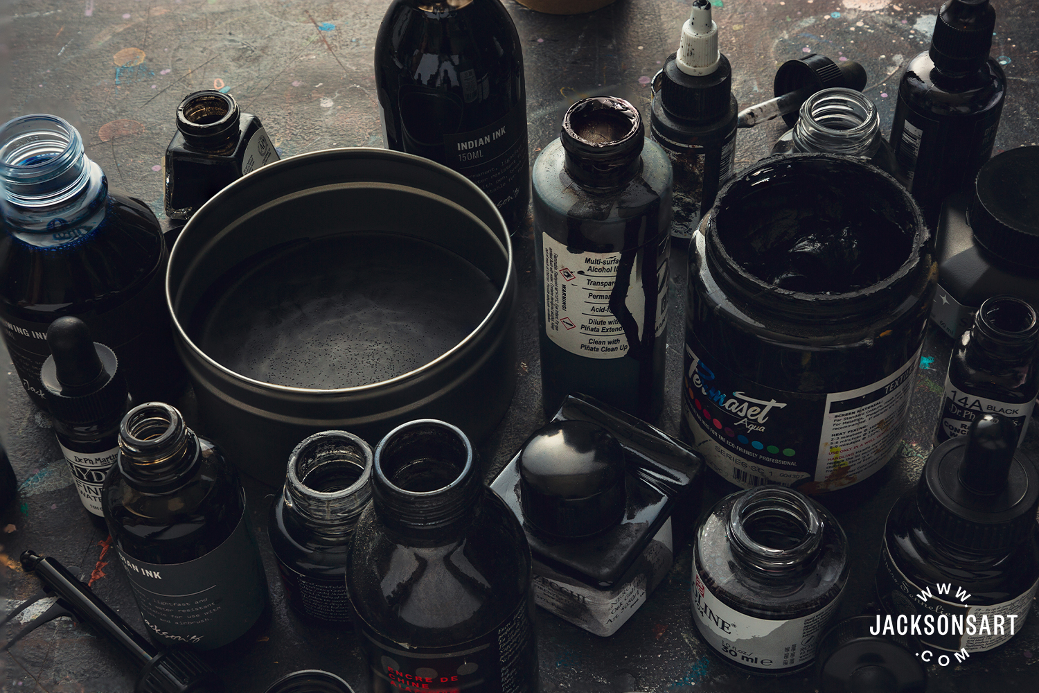 A Guide to Ink - Jackson's Art Blog