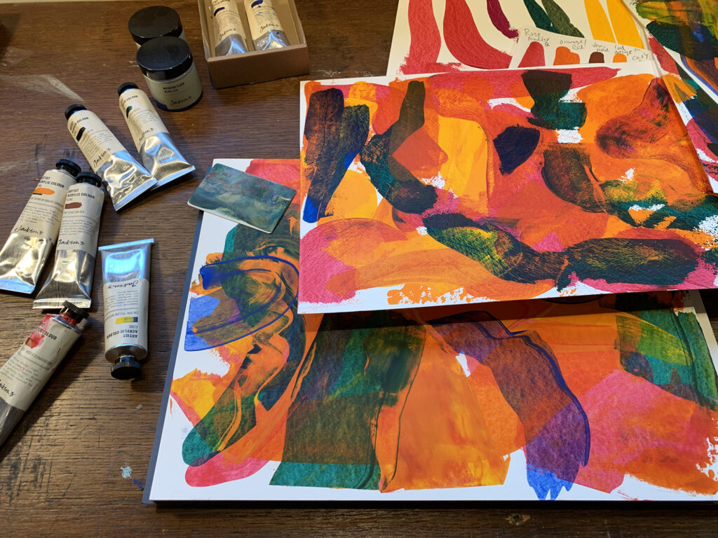 Two Painters Try Jackson's Artist Acrylic Paint Jackson's Art Blog