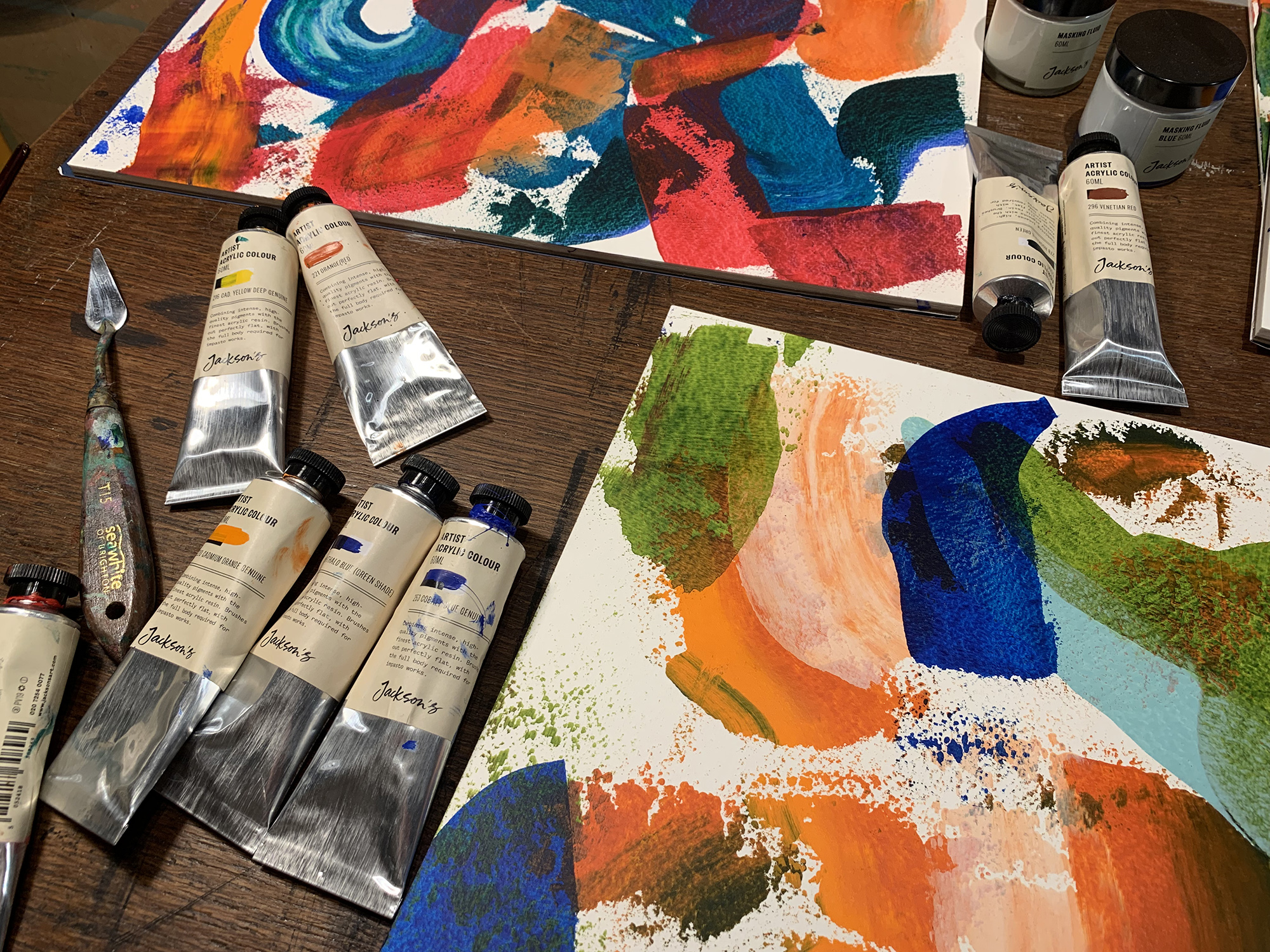 Sketching, Drawing, and Painting Portraits With Acrylic Paints - FeltMagnet