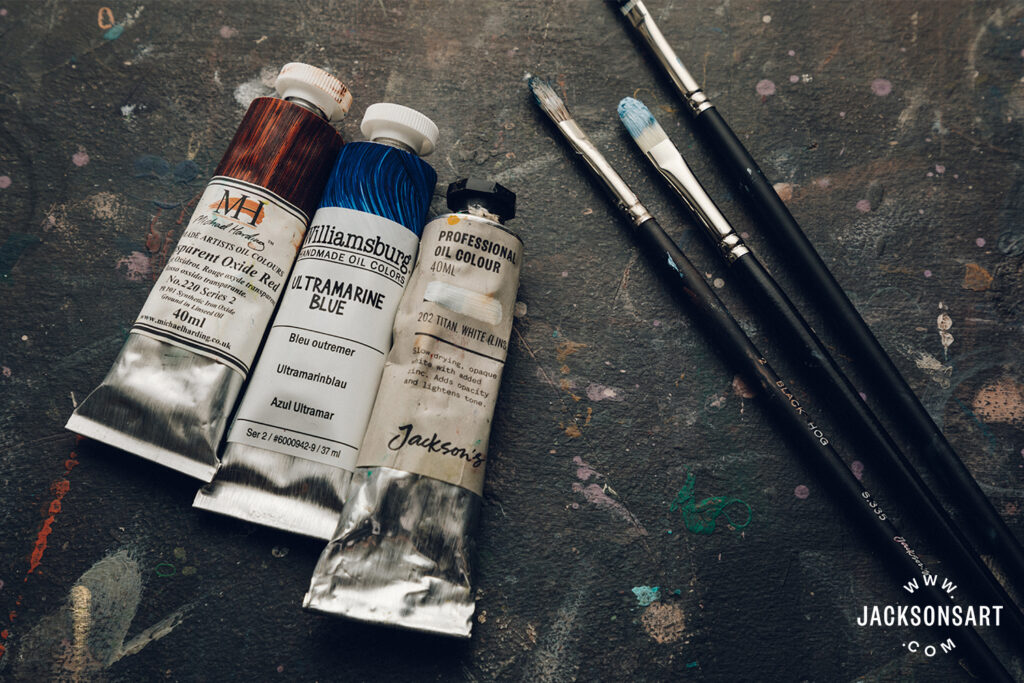 professional quality oil paints