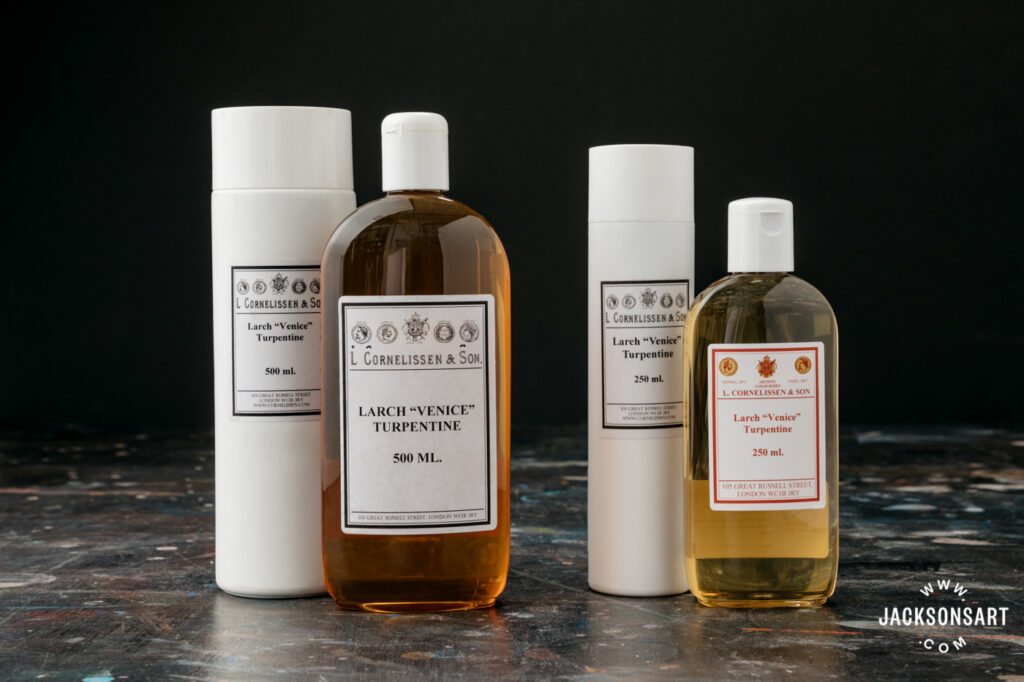 new packaging of venice turpentine