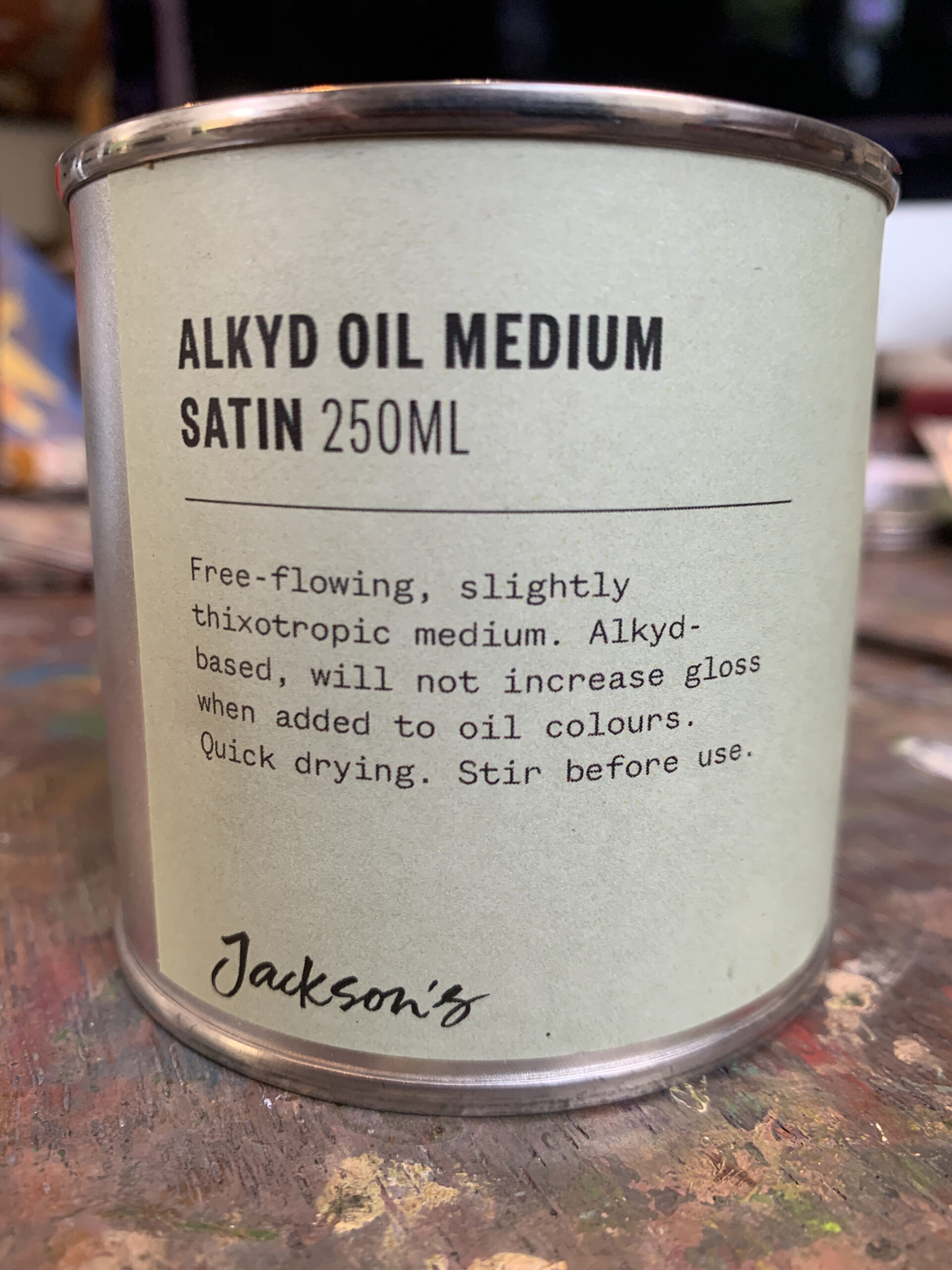 Jackson's Alkyd Oil Medium Satin