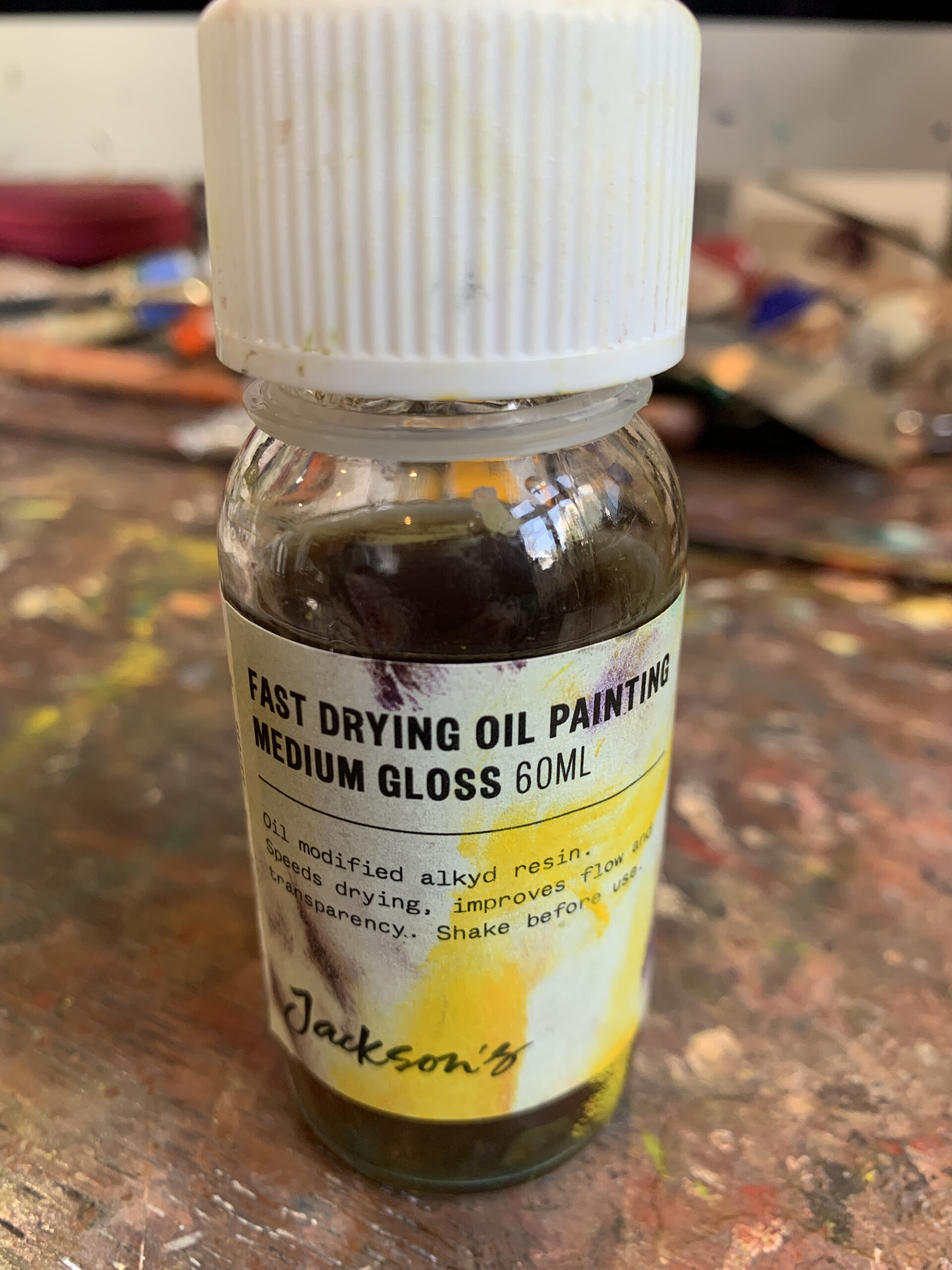 Jackson's Fast Drying Oil Painting Medium Gloss