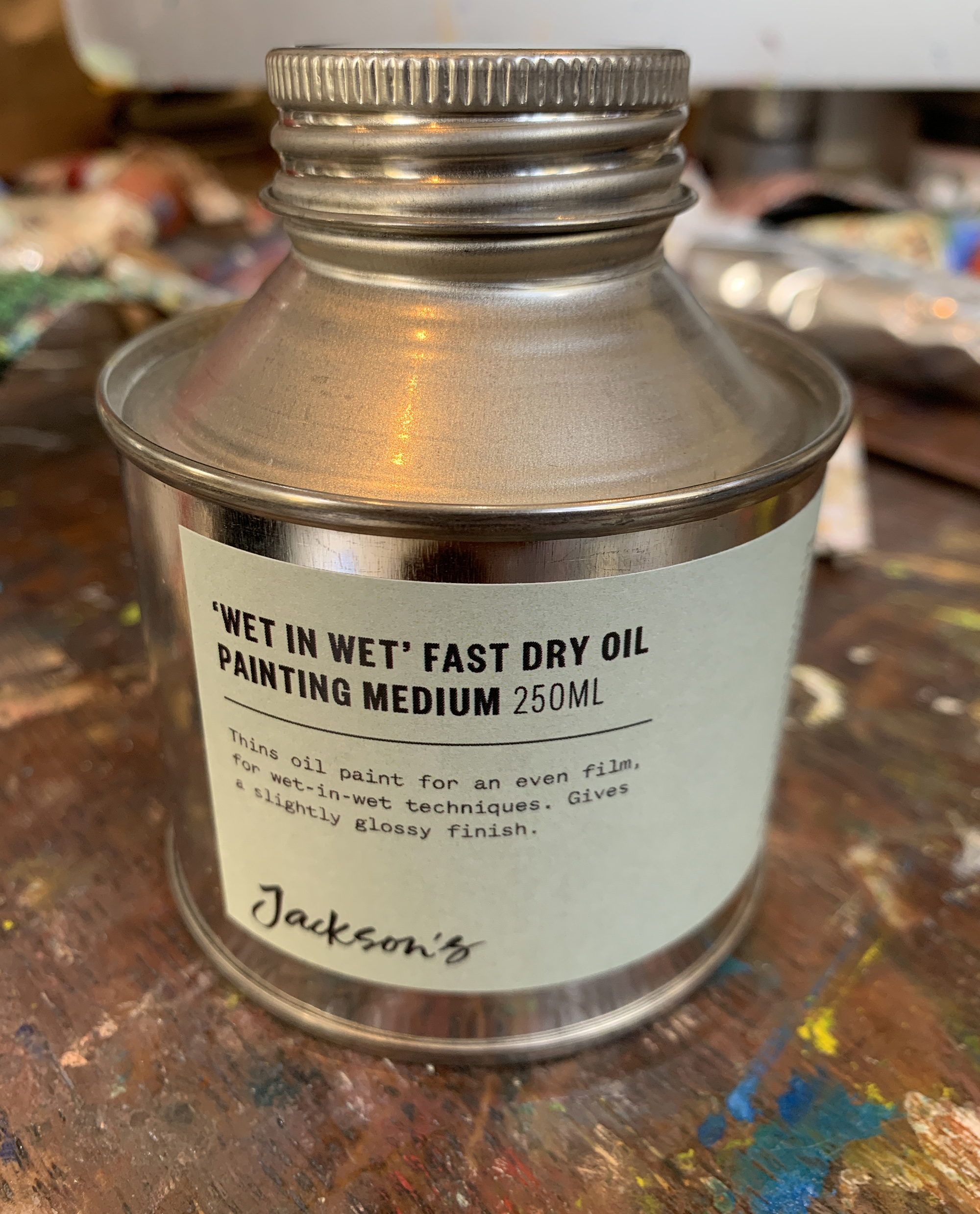 Jackson's Wet in Wet Fast Dry Oil Painting Medium