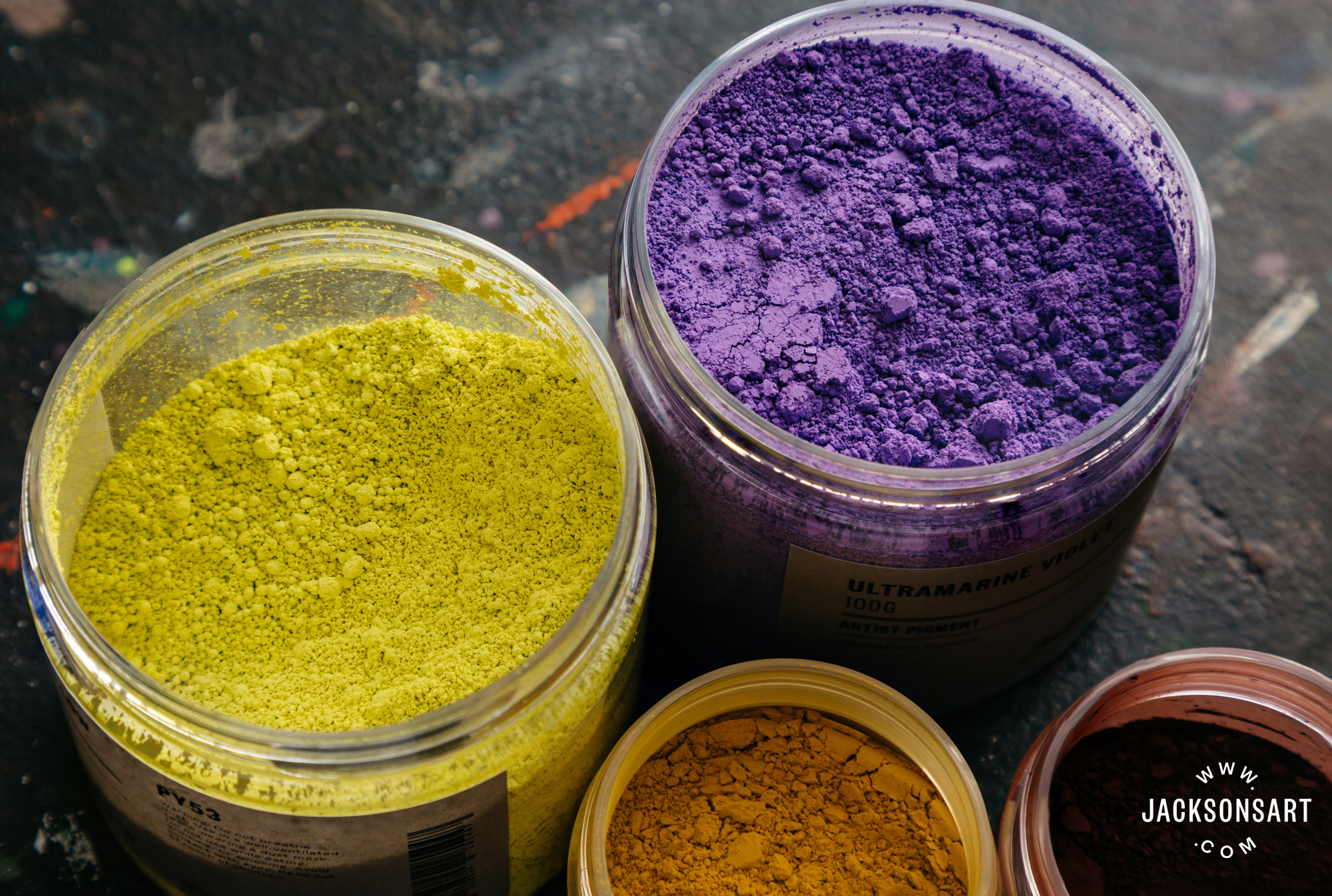 pigments for making oil paint