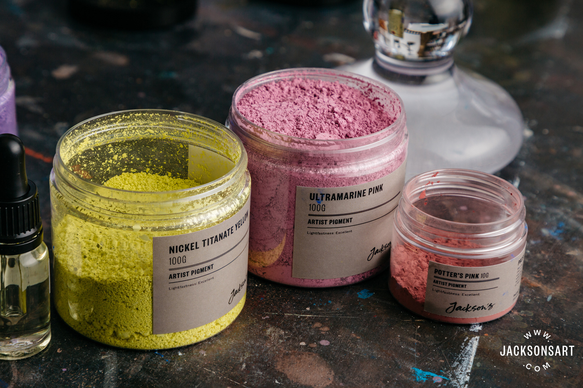 pigments for making oil paint