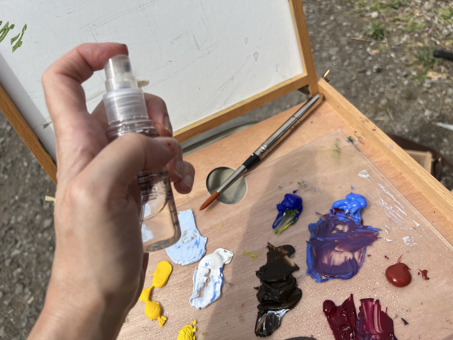 Tips for Plein Air Painting in Winter - Jackson's Art Blog