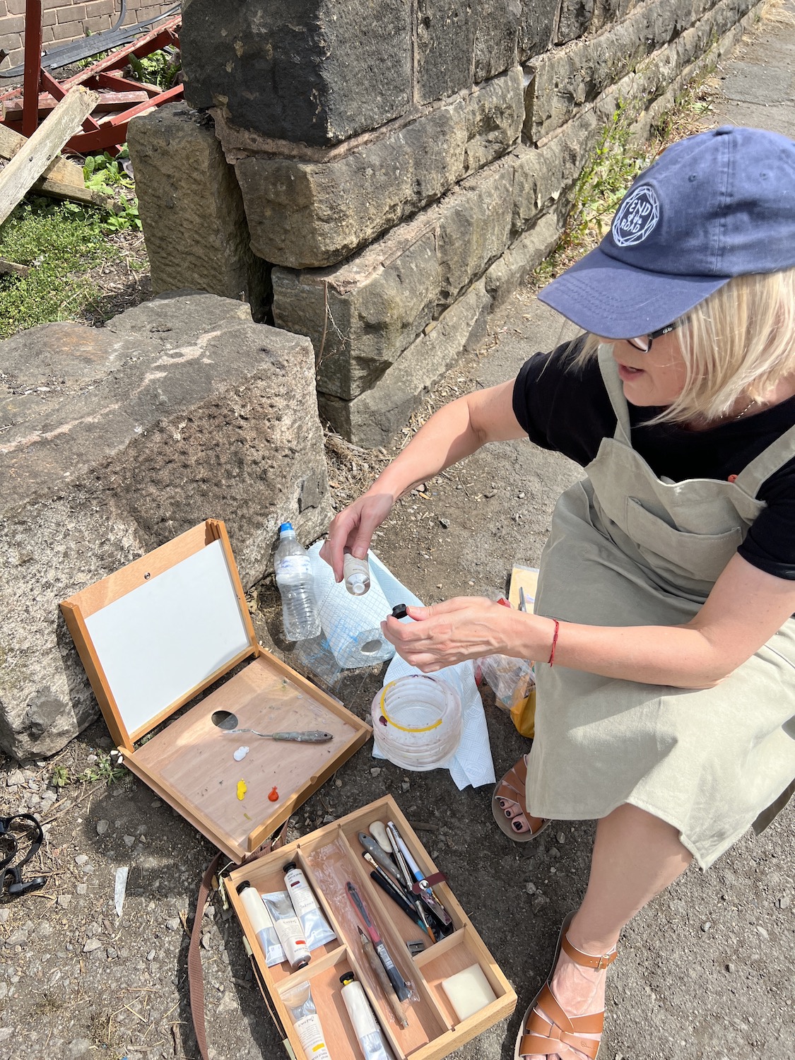 Plein Air Set Up for Oil Painting - Jackson's Art Blog