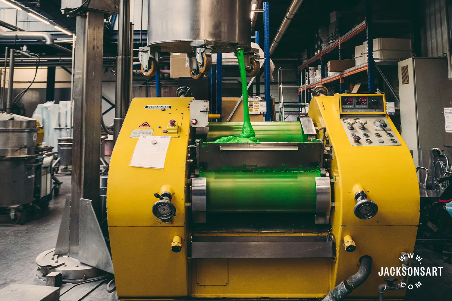 Paintmaking at the Schmincke Factory