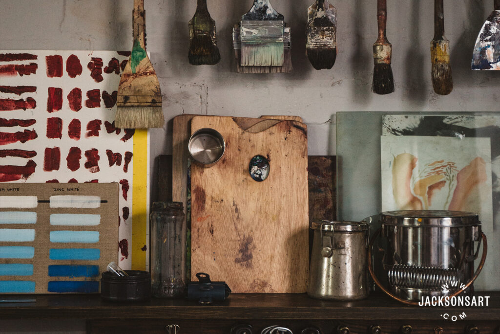 The Relationship Between the Artist and Their Materials Jackson's Art