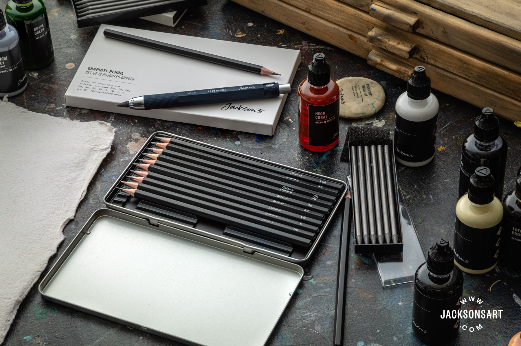 Two Artists Test Jackson's Drawing Materials - Jackson's Art Blog