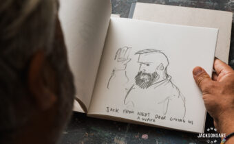 Inside the Sketchbook of Dave Buonaguidi AKA Real Hackney Dave