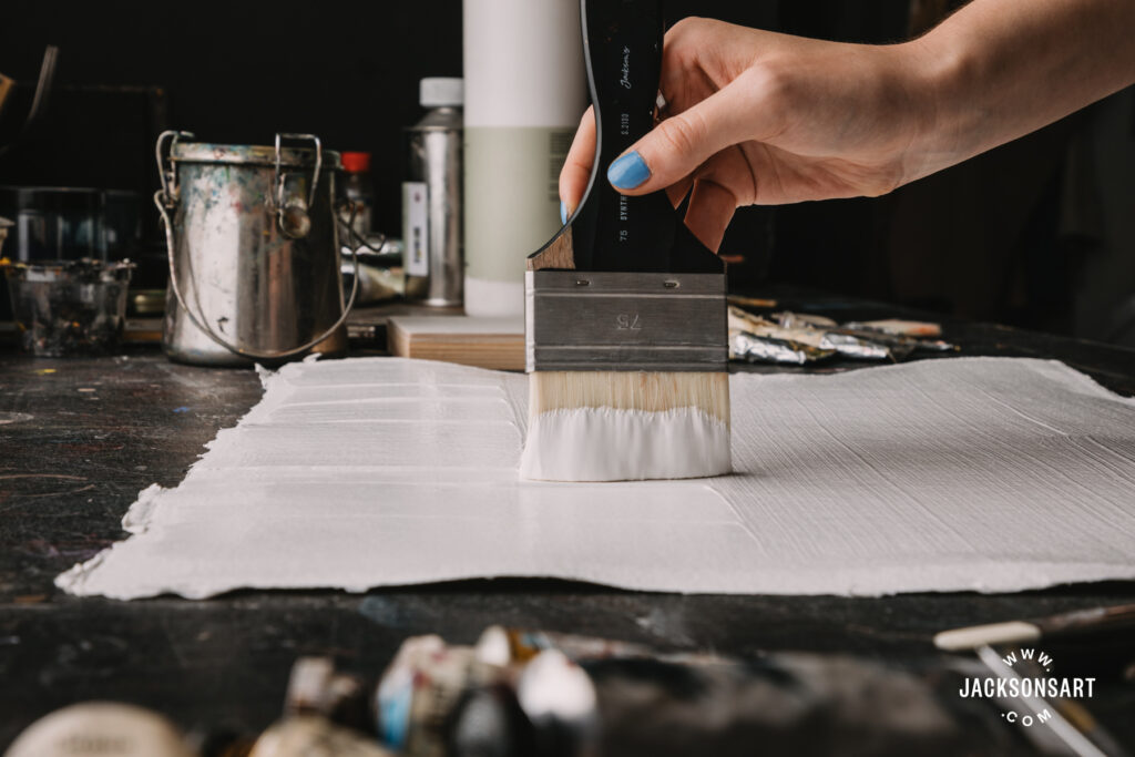 A First Look at Jackson's Gesso Primer A New Formula Jackson's Art Blog