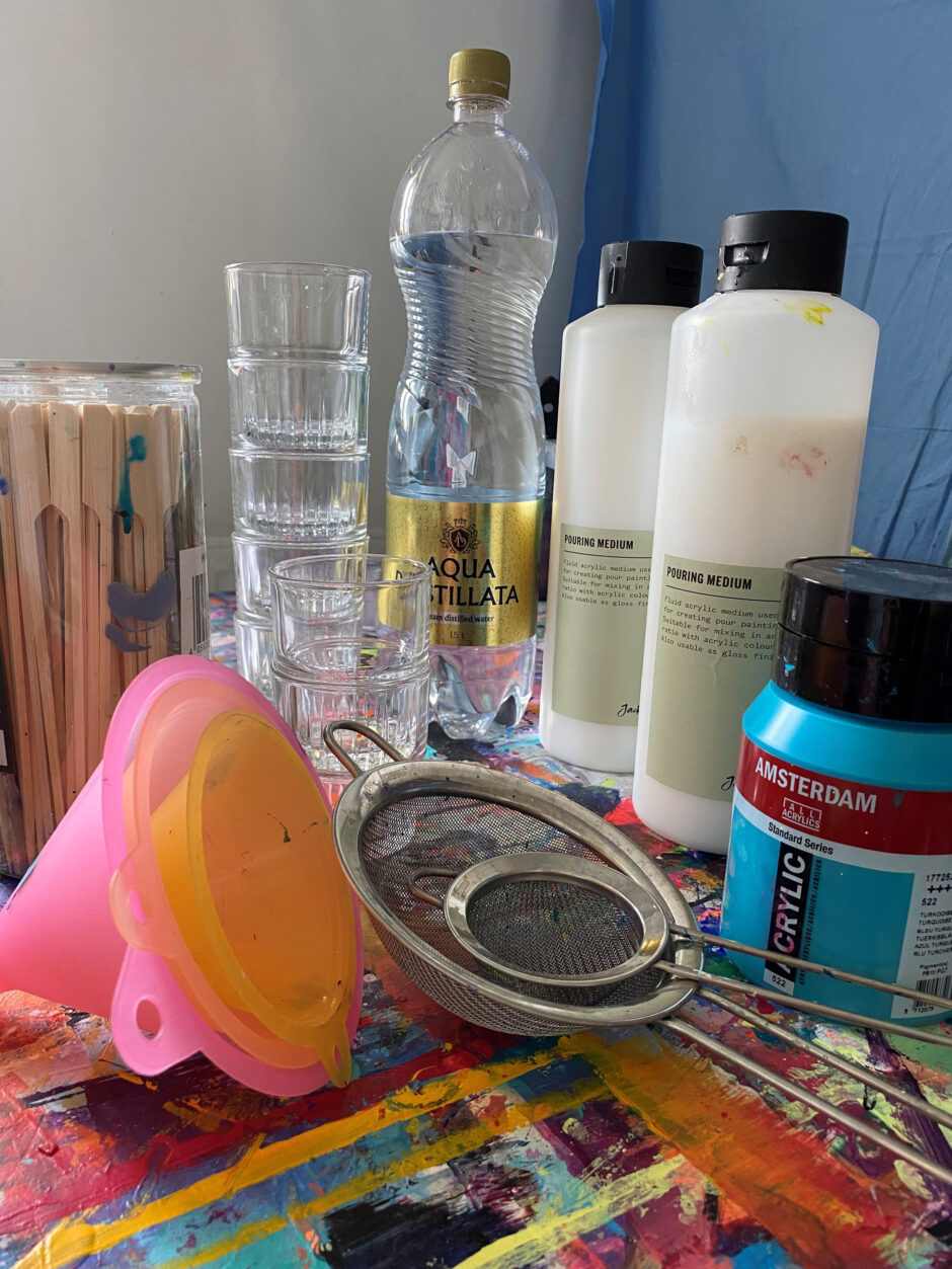 Liz M Clarke Reviews Jackson's Pouring Medium Jackson's Art Blog