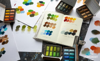 Unison Colour Soft Pastels: Set of 8 Half Sticks