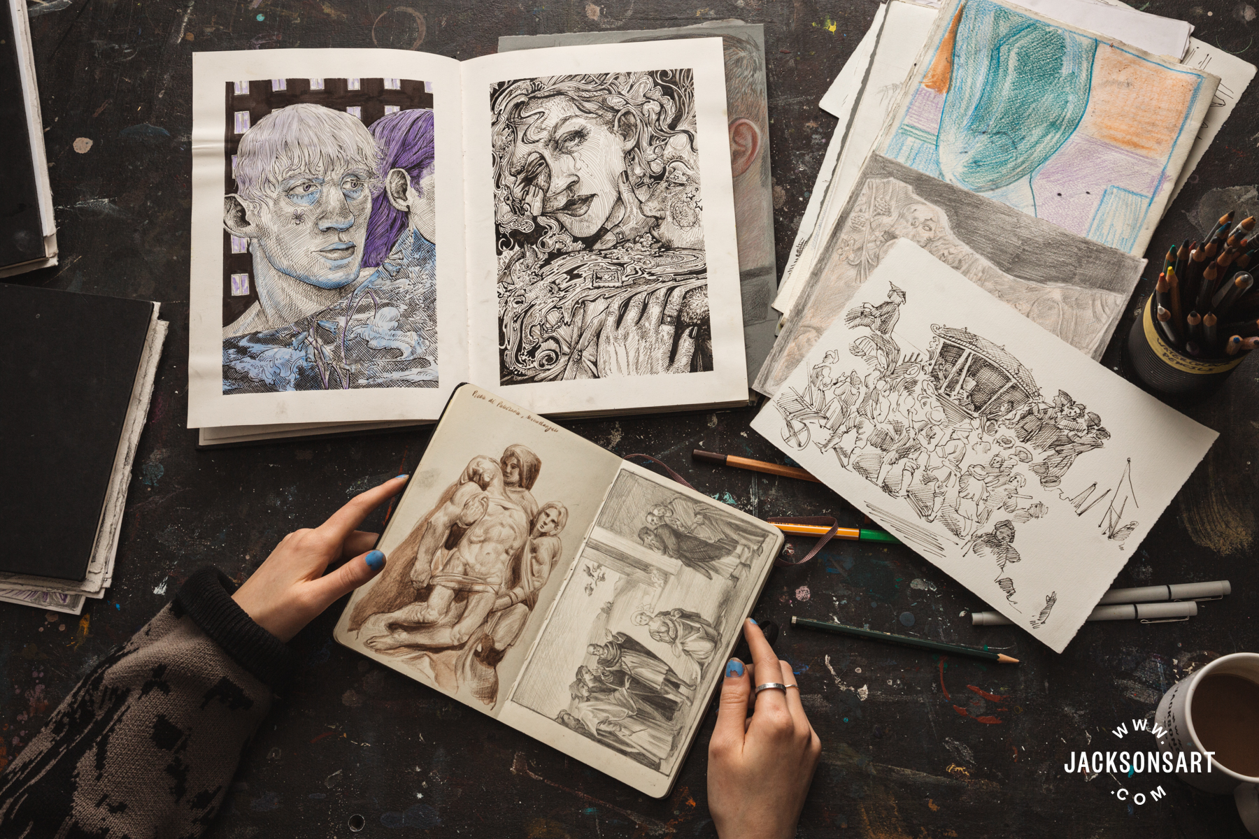 Sketchbook essentials: How to make the most of your sketchbooks