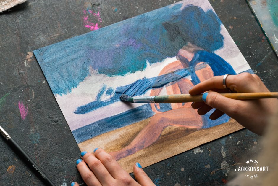 Underpainting in Oil and Acrylic Jackson's Art Blog