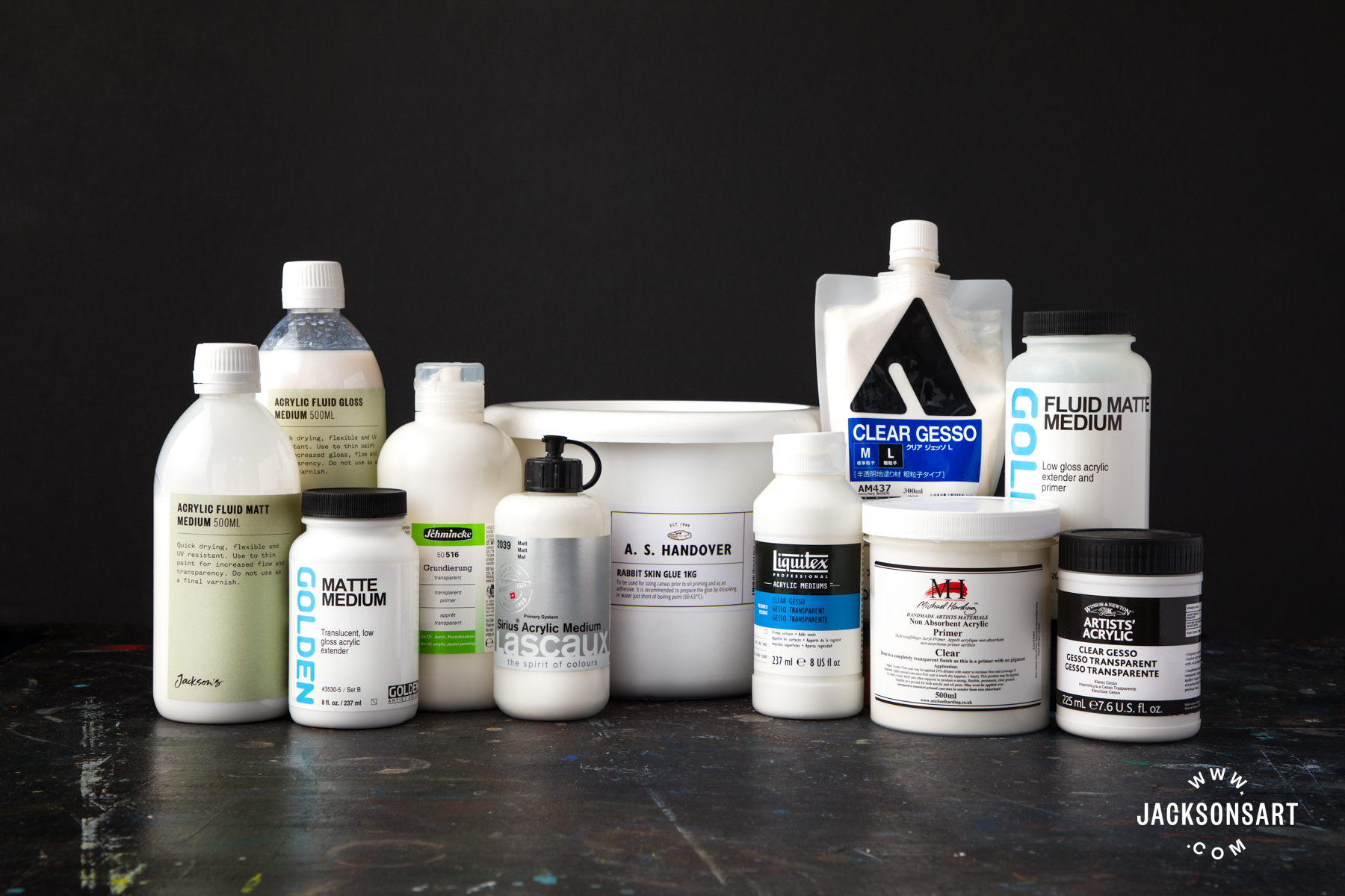 choosing clear primers for oil painting