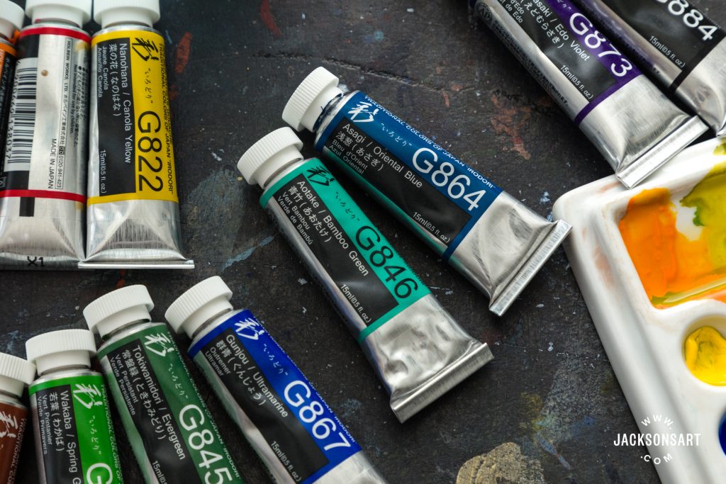 Holbein Artists' Gouache Irodori Summer Set Review Jackson's Art Blog