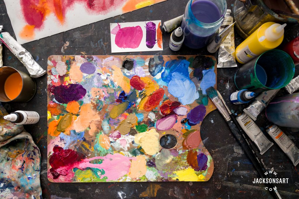 Recreating the Colour Palette of Helen Frankenthaler Jackson's Art Blog