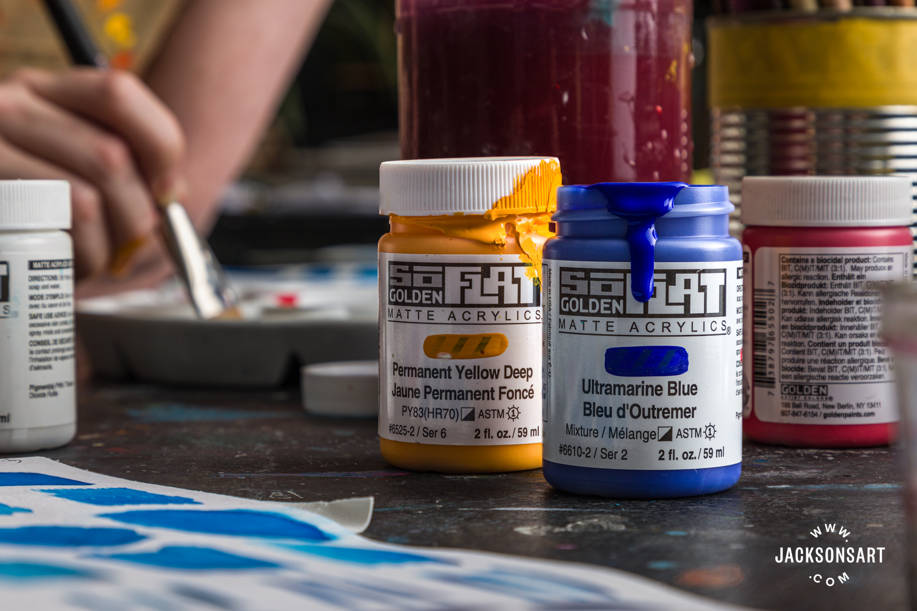 ACRYLIC PAINT - MAT, Acrylic paints, PAINTS - Acrylic paints, ACRYLIC PAINT  - MAT, Acrylic paints are water-based quick-drying paints, with good  coverage and easy to use. They can be applied