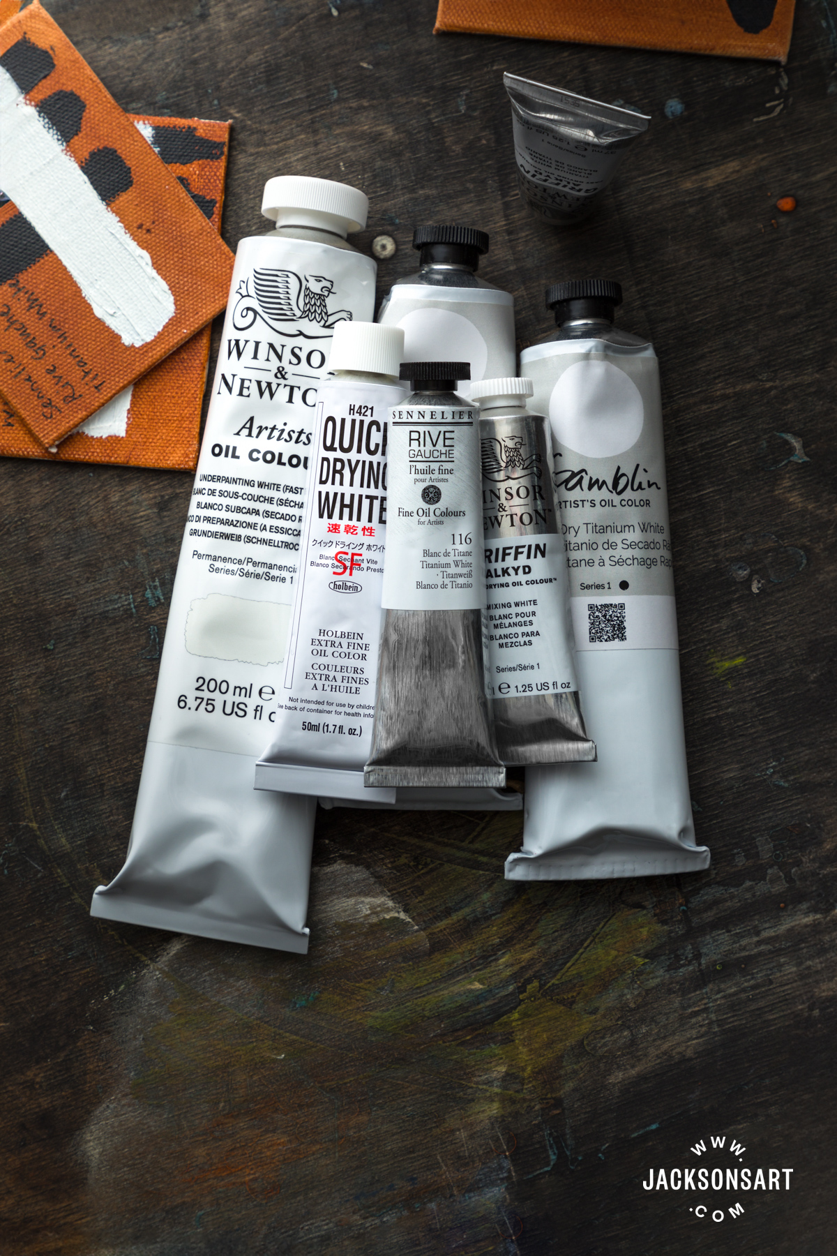 Which Titanium White Oil Paint Dries the Fastest? Jackson's Art Blog