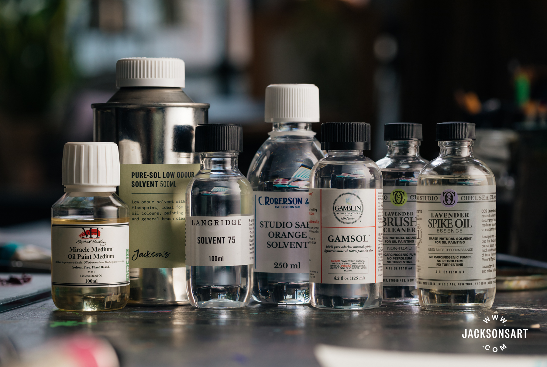 Non-Toxic Oil Painting Solvents