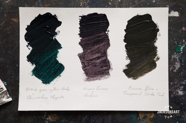 Chromatic Black: Mixing Nuanced Dark Values - Jackson's Art Blog