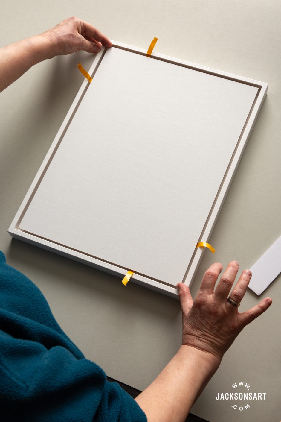 How to Mount Artwork in a Frame - Jackson's Art Blog