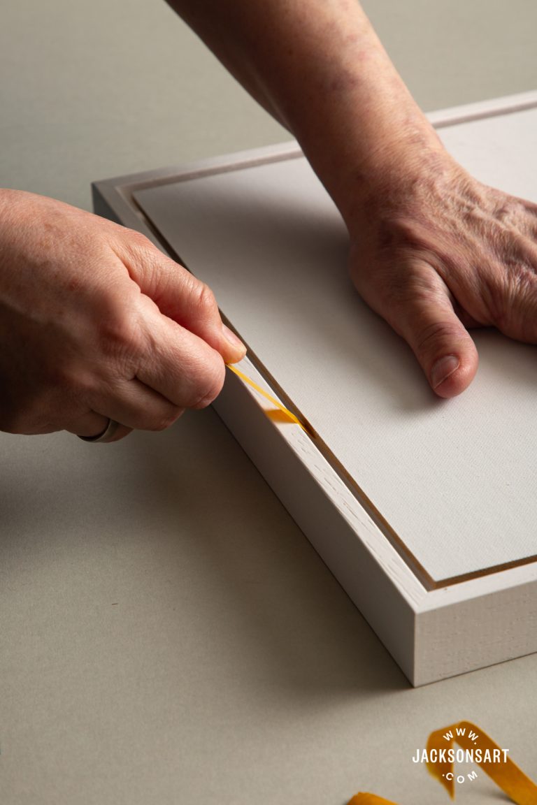 How to Mount Artwork in a Frame - Jackson's Art Blog