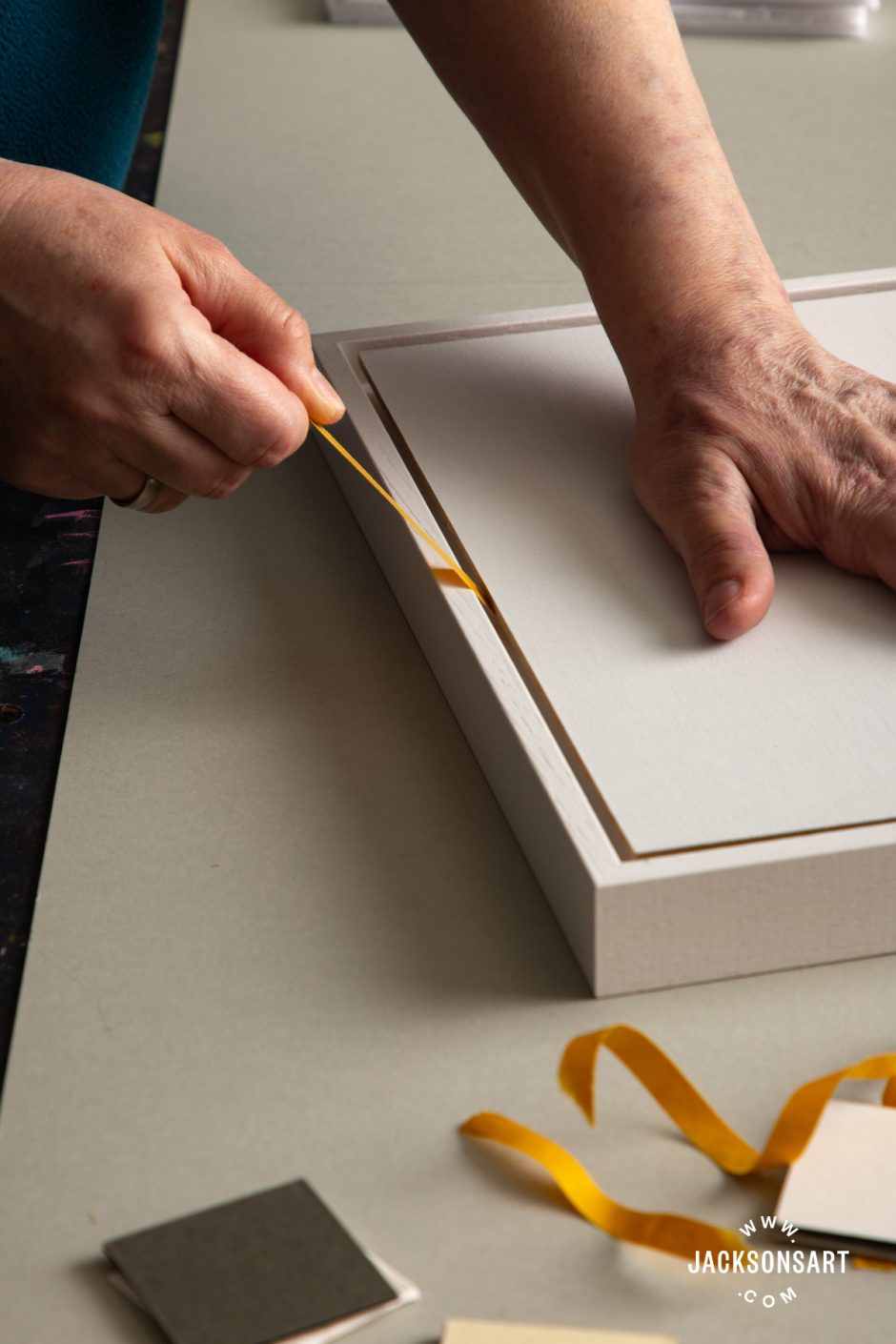 How to Mount Artwork in a Frame - Jackson's Art Blog