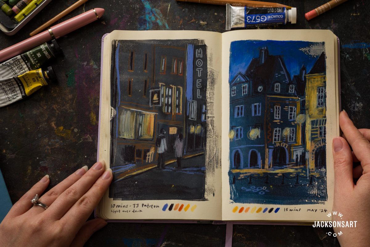 Katie Moody Watercolour Sketchbook