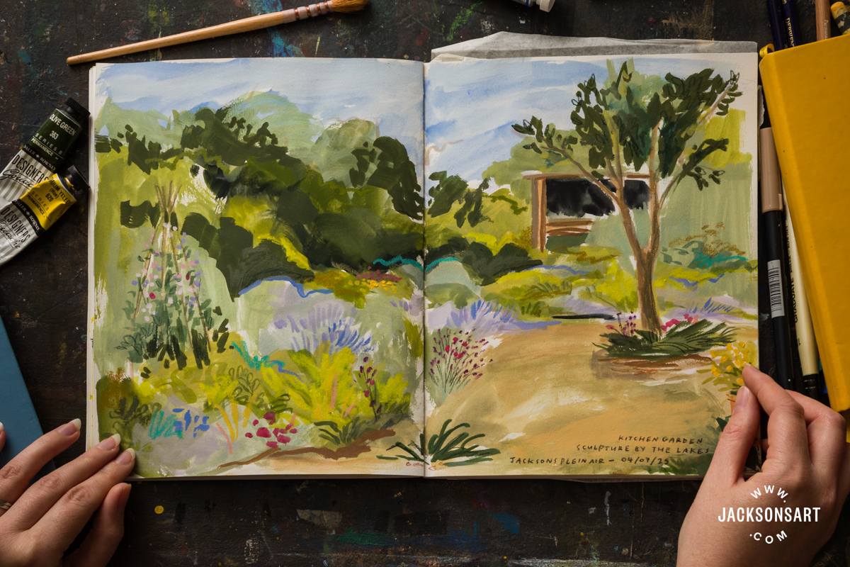 Katie Moody Watercolour Sketchbook