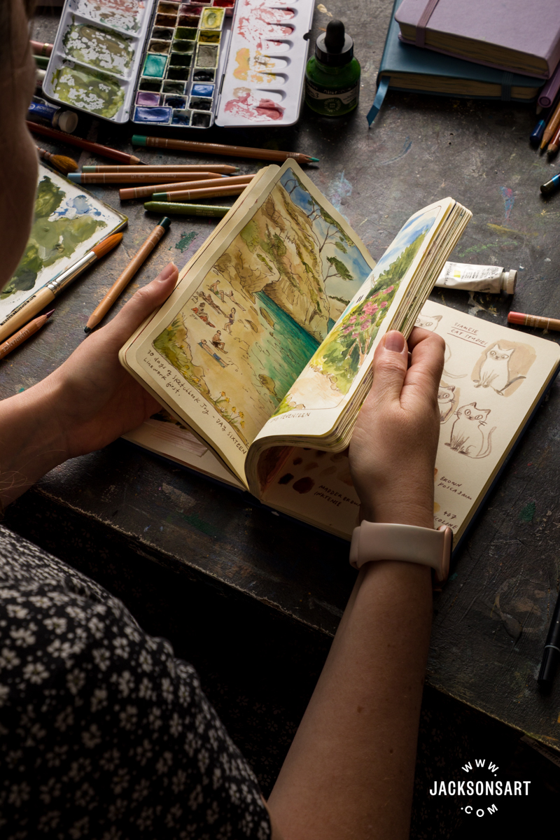 Katie Moody Watercolour Sketchbook