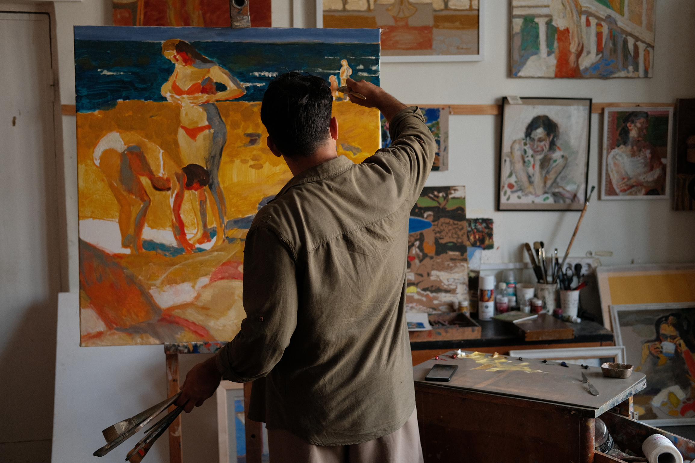 Samir Rakhmanov Oil Painting