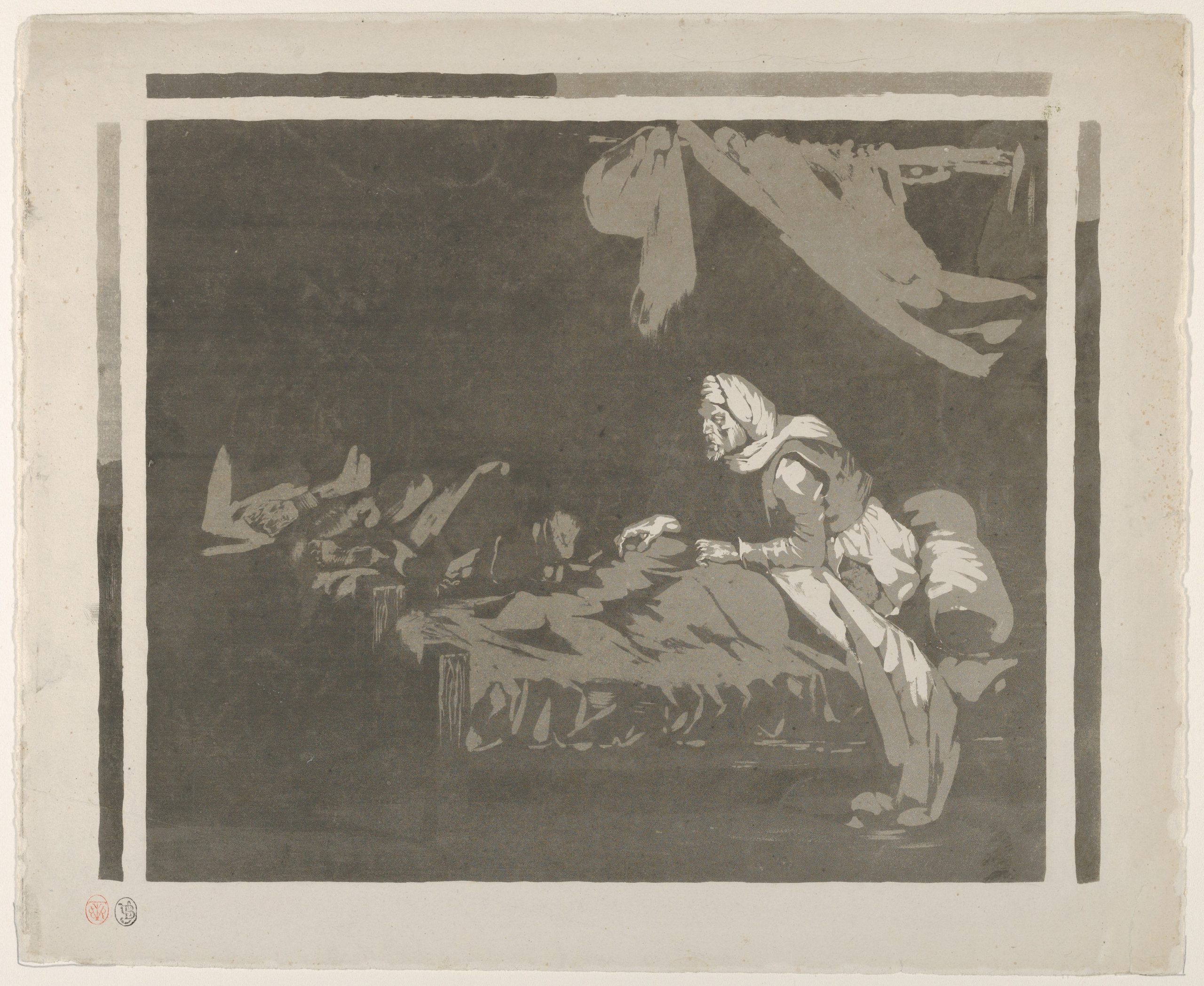 Resist Technique, Eugéne Delacroix