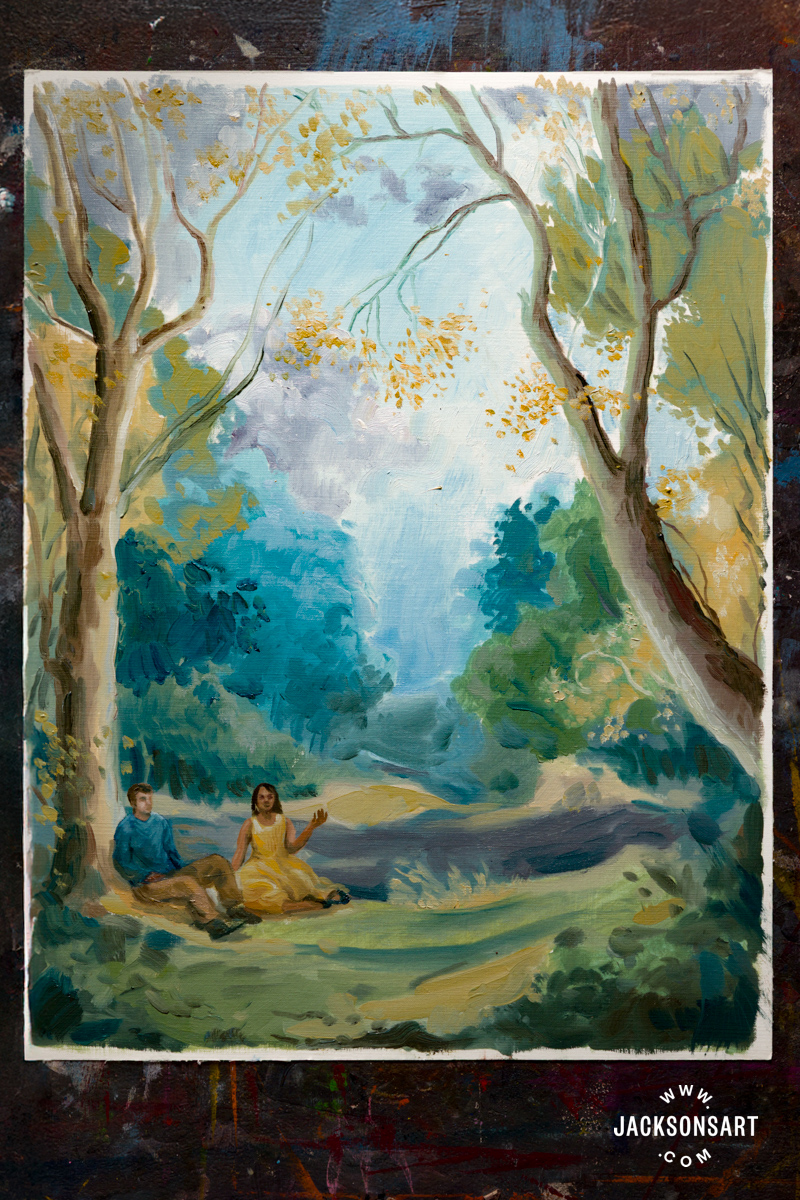 Rococo Techniques for Landscape Painting 