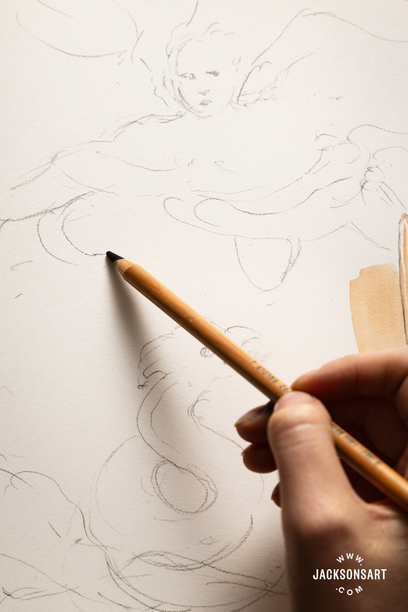 Rococo techniques for Drawing