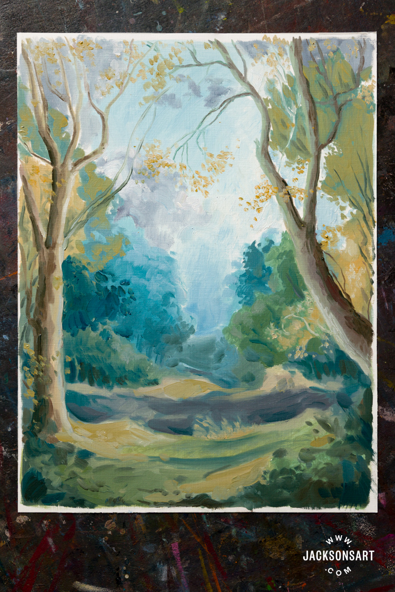 Rococo Techniques for Landscape Painting 